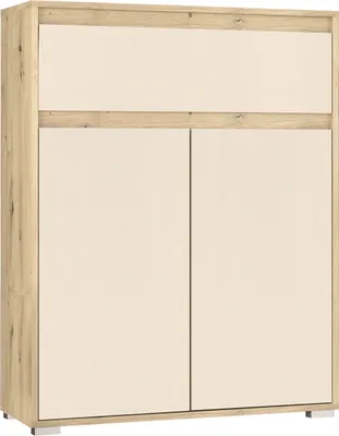 Obrázok produktu pre nabbi Dvojdverová komoda so zásuvkou Thebes CH-2D1DRW - dub artisan / champagne