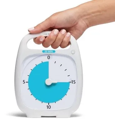 Zdjęcie produktu dla Timer wizualny analogowy 60 minut dla dzieci nauki adhd autyzm