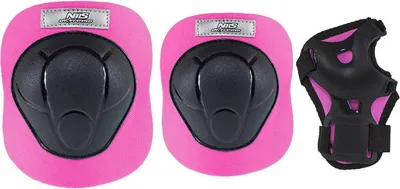 Produktbild von H210 Schwarz-Pink Schutzausrüstungsset, Größe L
