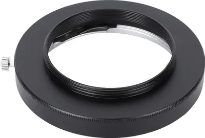 Immagine prodotto di Anello adattatore per obiettivo in lega di alluminio per Nikon AI da applicare al corpo macchina con attacco M42