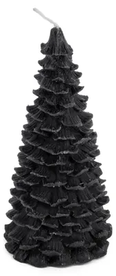 Produktbild von Kolony Kerze Weihnachtsbaum rustikal Schwarz
