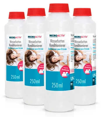 Produktbild von 4x 250 ml Microactiv® Konditionierer für Wasserbetten
