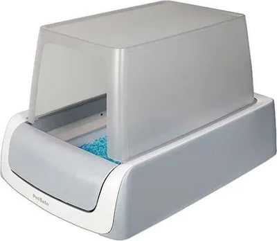 Produktbild von Scoopfree Selbstreinigende Katzentoilette mit Haube