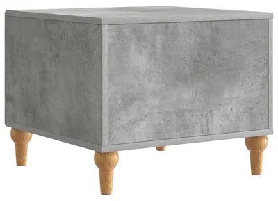 Image de Table basse Gris béton 49 x 50 x 40 cm Bois d'ingénierie