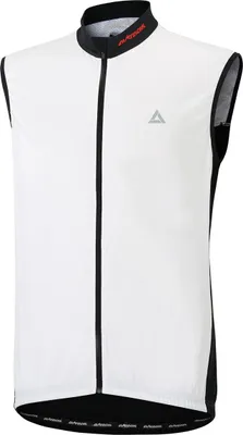 Produktbild von Airtracks Herren Fahrradtrikot Ärmellos Comfort Line ( Weiß XL ) Radtrikot kurzarm - Jersey atmungsaktiv mit Quick Dry & Anti-UV