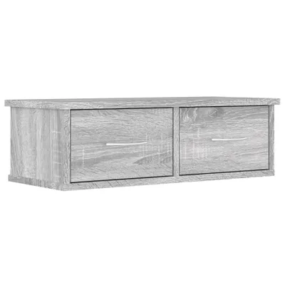 Zdjęcie produktu dla vidaXL Szafka ścienna Szara Sonoma 60x26x18,5 cm Materiał drewnopochodny