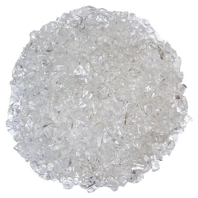 Produktbild von Mini Edelsteine aus Bergkristall 500 Gramm Trommelsteine