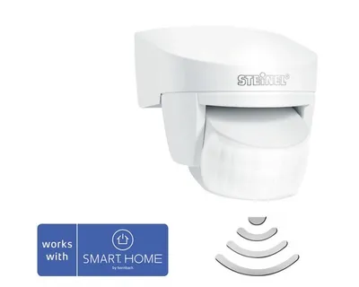 Produktbild von STEINEL IS 140-2 Z-Wave, Wand, Drinnen, Draußen, Weiß, IP54, 2000 Lux, 140°