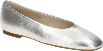 Produktbild von Gabor 64.140 Ballerinas - Damen Halbschuhe - Slipper silber Elegant NEU