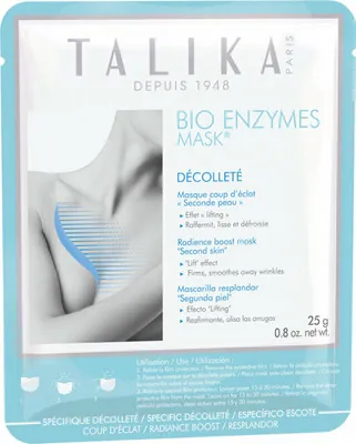 Produktbild von Talika Bio Enzymes, Körpermaske, Frauen, Hautalterung, Anti-Aging, Feuchtigkeitsspendend, Dekolleté, 52 ml