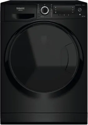 Produktbild von Waschtrockner HOTPOINT NDD11725BDAEU, 11 kg Waschen, 7 kg Trocknen, 1600 U/min, Induktion, Active Care, Schwarz