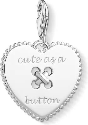 Produktbild von Thomas Sabo 1485-001-21 Charm-Anhänger Herz-Coin