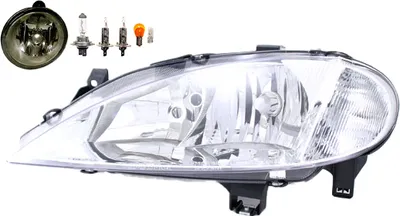 Produktbild von Scheinwerfer passend für Renault Megane I 03/99-08/03 H7 H1 L +Nebel+Le. 7701047184 260607124R 558130 7701045718 2615500Q03 4408447 911 Johns