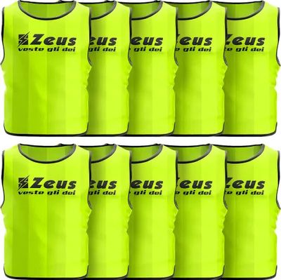Produktbild von Erwachsene GIALLO|Zeus 10er-Pack Trainingsleibchen Neon Gelb