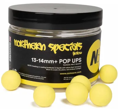 Produktbild von CC Moore NS1 Pop Ups + Yellow 13-14mm - 36g Boilies