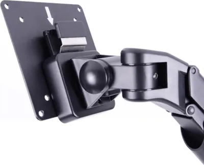 Produktbild von Multibrackets 2449, Klemme, 21 kg, 38,1 cm (15"), 81,3 cm (32"), 100 x 100 mm, Schwarz