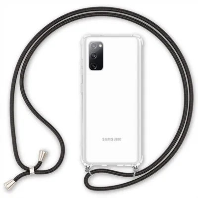 Immagine prodotto di NALIA Samsung Galaxy S20 FE - Custodia per cellulare con cover a catena Custodia con cavo nero