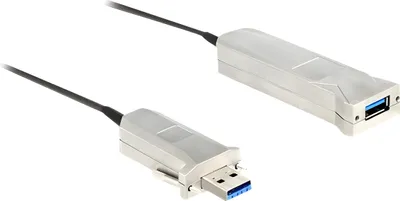 Obrázok produktu pre Delock Aktívny optický kábel USB 3.0-A samec > USB 3.0-A samica 20 m