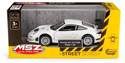 Produktbild von MODELL IM MAßSTAB 1:32, PORSCHE 911 GT3 RSR, WEISS