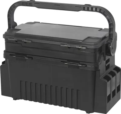 Produktbild von Meiho Multifunktionsbox schwarz Angelkoffer VS-7070