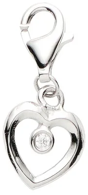 Produktbild von Miamar 22.VX345 Damen Charms Herz Silber Zirkonia weiß