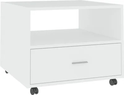 Produktbild von vidaXL Couchtisch Weiß 55x55x40 cm Holzwerkstoff