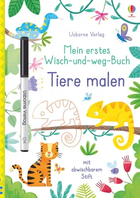 Produktbild von Mein erstes Wisch-und-weg-Buch: Tiere malen