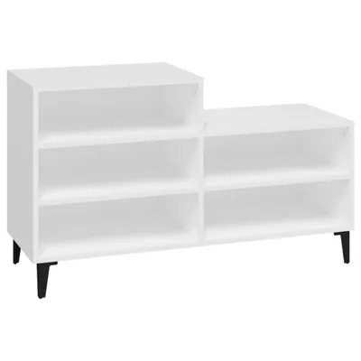 Obrázek produktu pro Botník bílý 102x36x60 cm kompozitní dřevo