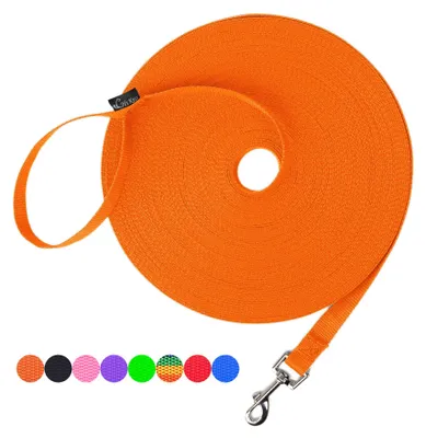 Obrázok produktu pre Dáždženie na výcvik psov a šteňat, dĺžka: 4,6 m, 6,1 m, 9,1 m, 15,2 m, 30,5 m