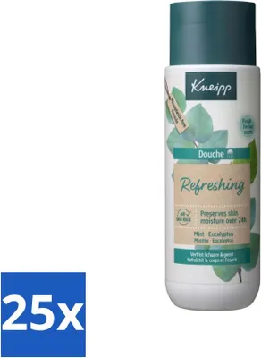 Immagine prodotto di Kneipp - Gel doccia - rinfrescante - menta eucalipto - 200 ml - Confezione risparmio - 25 pezzi