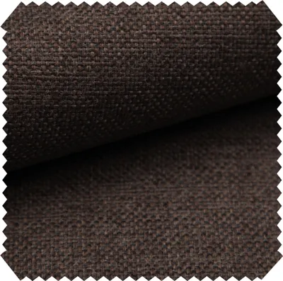 Produktbild von novely® MUDAU - Grob Gewebter Polsterstoff - Melierter Möbelstoff mit Flachgewebe - Pflegeleichte Meterware 1lfm - Farbe: 07 Graphit Braun