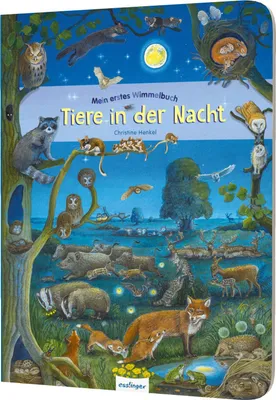 Produktbild von Mein erstes Wimmelbuch: Tiere in der Nacht
