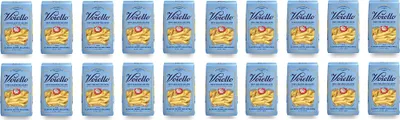 Produktbild von 20x Voiello La Penna Doppia Rigatura n°152 Pasta 100% Italienischer Weizen 500g Teigwaren aus Hartweizengrieß Bronze-Zeichnung