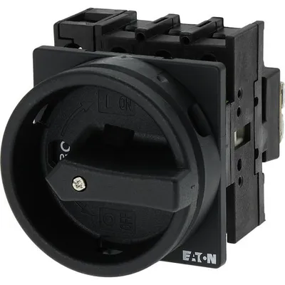 Produktbild von EATON P1-32/EA/SVB-SW/N 093452 Hauptschalter 32A Einbau 3p+N HALT in 0-