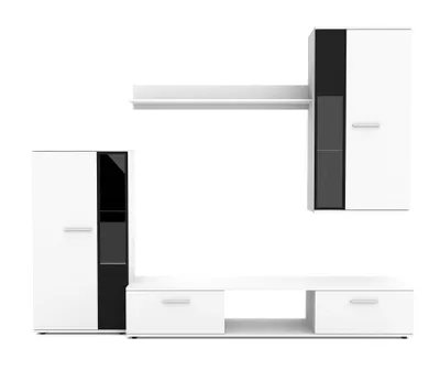 Produktbild von AX LIVING Hochwertige Wohnwand Formilo 240 cm – Modern & Weiß