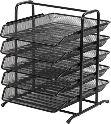 Produktbild von Famanu Dokumentenhalter A4 Mesh - Schwarz