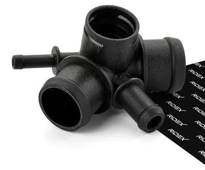 Produktbild von RIDEX 3219C0009 Kühlmittelflansch für VW Golf IV Schrägheck (1J1) Wasserflansch