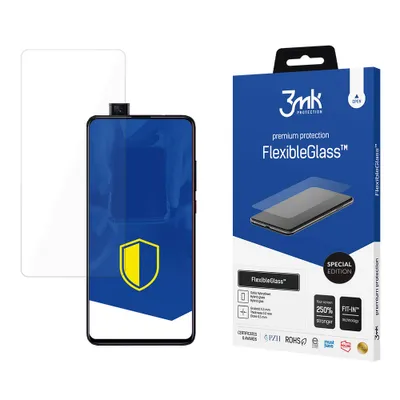 Produktbild von 3mk Display Hybridglas FlexibleGlass für Xiaomi Mi 9T  0,3mm 7H