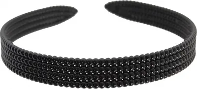 Produktbild von Haarreif Luxus Haarschmuck Haarspange Kopfschmuck Schwarz