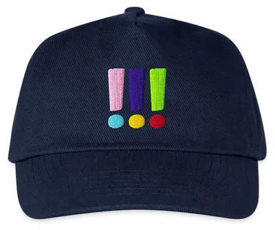 Produktbild von Spreadshirt Die Drei Ausrufezeichen Logo Stick Kinder Basecap, One size, Navy