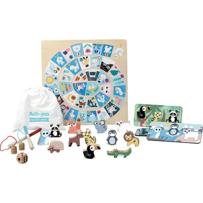 Produktbild von Vilac Holzspiele für Kleinkinder Iceland Michelle Carlslund - Lern-Brettspiel