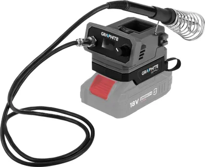 Produktbild von GRAPHITE akumulátorová spájkovacia stanica Professional 18V bez batérie, 25W 150-480℃ spájkovacia súprava, rýchle zahrievanie na prácu s elektronikou