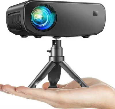 Immagine prodotto di Mini proiettore compatto 1080p, 13.000 lux, doppio WiFi