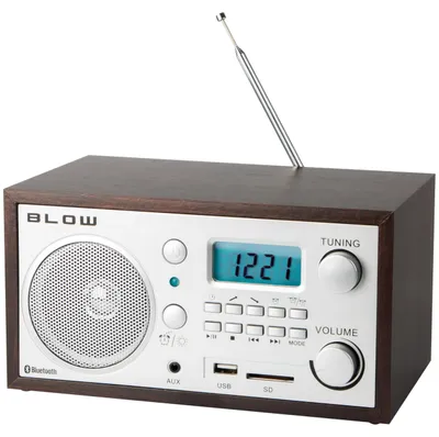 Productafbeelding van BLOW 77-532#, Reisradio, Analoog, AM, FM, 87,5 - 108 MHz, 530 - 1600 kHz, Hout