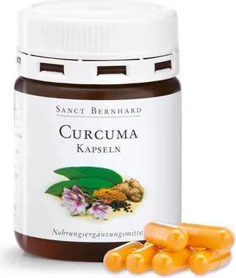 Produktbild von Sanct Bernhard Curcuma-Kapseln - 60 Kapseln