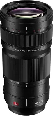 Zdjęcie produktu dla Panasonic LUMIX S PRO 70-200mm F4.0 O.I.S., Teleobiektyw zmiennoogniskowy, 23/17, 70 - 200 mm, Stabilizator obrazu
