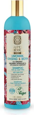 Produktbild von Natura Siberica Schizandra Ginseng y Biotina Champu Profesional 400ml