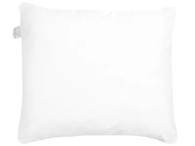 Produktbild von BELIANI Kopfkissen Weiß Mikrofaser-Bezug 80 x 80 cm Hoch mit Polyester-Füllung Quadratisch Weich Bettkissen für Allergiker Geeignet Schlafzimmer