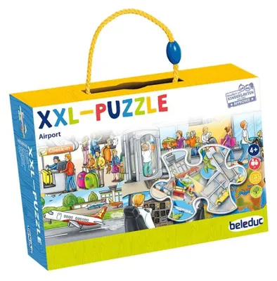 Immagine prodotto di Beleduc - Puzzle grande in legno XXL Aeroporto Eduka