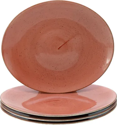 Obrázok produktu pre CreaTable, 24800, Vintage Nature Umbra, tanier na steak, 4 ks, porcelán
